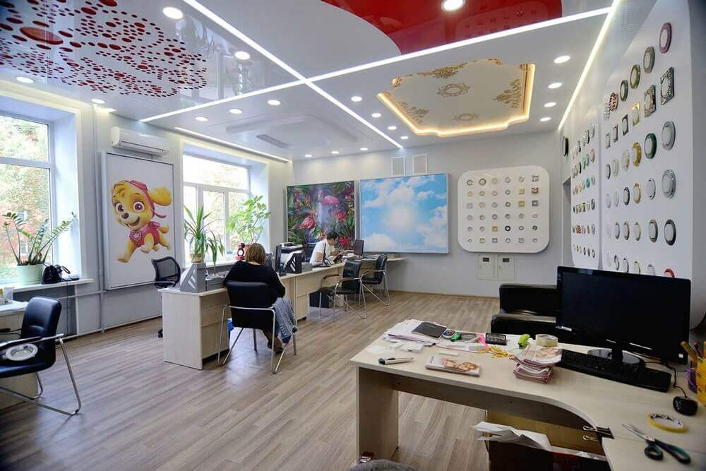 Офис компании Комфорт-Престиж - натяжные потолки в Туле, фото