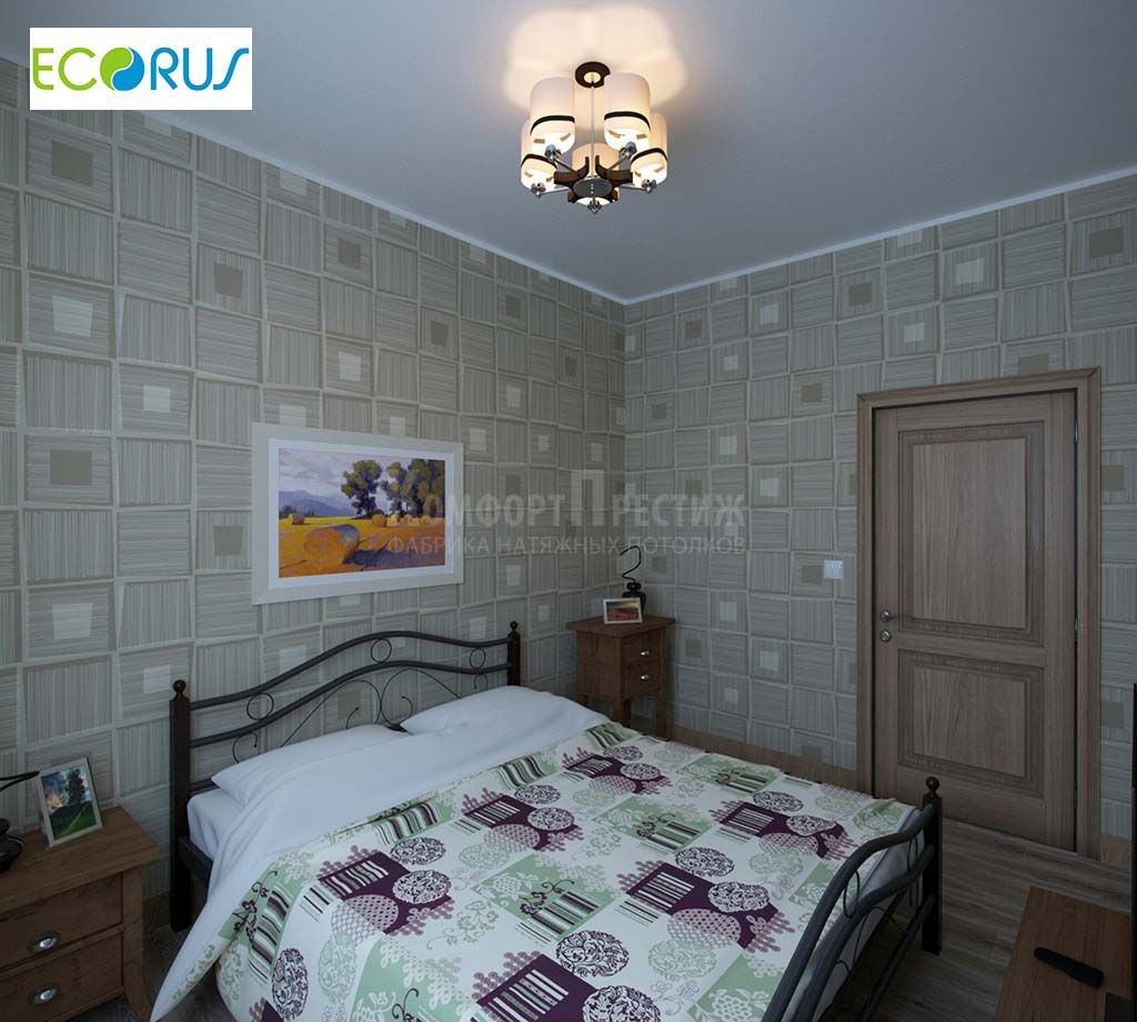 Потолок в спальню “EcoRus”, фото
