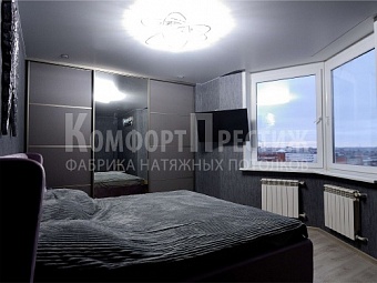 натяжные потолки для спальни 5