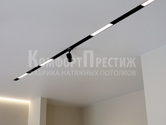 Матовые парящие натяжные потолки 8
