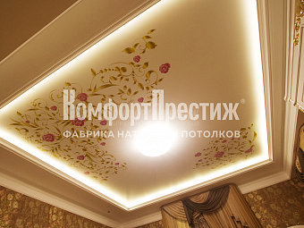 натяжной потолок с фотопечатью 6